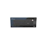Teclado Mediarange MROS101 clásico cableado Layout Español plano USB negro