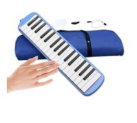 Teclado Melodica 32 llaves - Instrumento musical motivado por el viento, muestra de juego portátil | Bolsa de almacenamiento de sonido de piano para principiantes, para práctica de las horas escolares