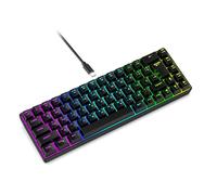 Teclado Membrana Tigriter 68 Kileyas Mecánicas Teclas Teclados Lideras Led Faille Teclado Cable USB Backlits Mecánicos para Juegos para Juegos