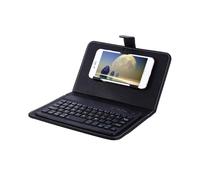 Teclado micro USB con funcionalidad Plug and Play, funda universal para tabletas de 10,5 pulgadas, portátil y compatible con varios modelos, color