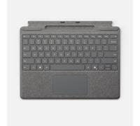 Teclado Microsoft Surface Pro con almacenamiento para lápiz - platino