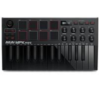 Teclado MIDI Akai Pro MPK Mini MK3 25 teclas Pads USB compacto negro
