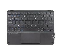 teclado mini bluetooth 10 conceptronic con touchpad tobin01bes