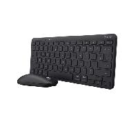 Trust Lyra Pack Teclado y Ratón Inalámbrico Bluetooth QWERTY Español