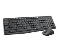 Teclado + mouse logitech mk235 wireless inalambrico portugues