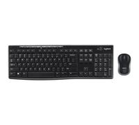 Teclado y ratón inalámbrico logitech mk270 qwerty inglés
