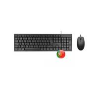 Teclado + mouse tacens anima acp02pt negro portugues