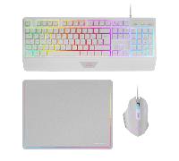 teclado mouse y alfombrilla mars gaming mcp124wes rgb h-mech mouse huano rgb 3200dpi alfombri