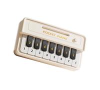 Teclado musical interactivo con textura perfecta para fomentar la creatividad, mejorar el desarrollo cognitivo utilizando la herramienta de aprendizaje