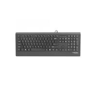 TECLADO NATEC BARRACUDA SLIM NEGRO