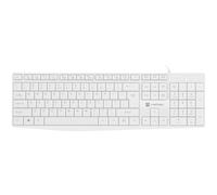 TECLADO NAUTILUS US SLIM BLANCO NKL-1951