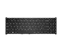 Teclado Negro para portátil sin retroiluminación para Acer para Swift Edge 16 SFE16-43 SFE16-43-R2Y6 SFE16-43-R6FN SFE16-43-R7GP SFE16-43-R98R NX.KKZEK.001 (inglés/Estadounidense)