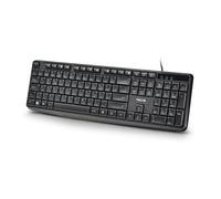 Teclado NGS Funkyv4 de membrana portugués resistente a salpicaduras con accesos multimedia