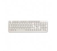 NGS Spike teclado USB QWERTY Blanco