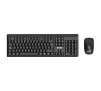 Teclado Nilox NXKMWE011 de membrana inalámbrico con ratón óptico 1600 DPI