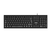 Teclado Nilox USB compacto de membrana layout español ergonómico y ligero