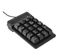 Teclado numérico con cable ergonómico Plug and Play teclado numérico para computadora portátil PC de escritorio