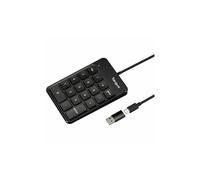 Teclado numérico con cable negro - TARGUS - USB - Teclas de membrana - Disposición inglesa (EN) - AKP13GL