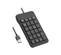 Teclado Numérico con Cable, Teclado Numérico USB de 23 Teclas, Teclado de Contabilidad Financiera, Accesorios de Oficina para Computadora Portátil,