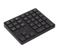 Teclado Numérico Inalámbrico, 35 Teclas, 2,4 GHz, Ergonómico, Bluetooth, Calculadora, Teclado Numérico, 250 MAh, Teclado Numérico de Contabilidad Financiera Silencioso, para Computadora Portátil, PC,