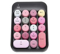 Teclado Numérico Inalámbrico AK18 de 2,4 GHz, Conexión Estable, Botón de Silencio Silencioso, Batería de Larga Duración, Requisitos del para/iOS, Tamaño Pequeño para un Uso