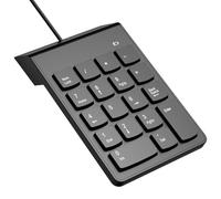Teclado numérico inalámbrico Bluetooth USB, portátil Delgado Mini Teclado numérico para Ordenador portátil
