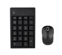 Teclado Numérico Inalámbrico Juego de Mouse Teclado Inalámbrico y Mouse Combo Teclado Numérico Paquete Inalámbrico Digital USB Teclado Teclado Numérico USB para Computadora