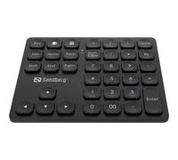 SANDBERG 630-09 - Teclado numérico, Bluetooth, negro