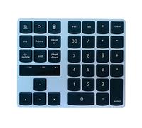 Teclado numérico inalámbrico, teclado numérico de 2.4 G, teclado numérico de 35 teclas, contabilidad financiera, teclado numérico recargable para computadora portátil, PC Sliver