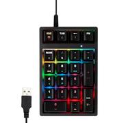 Teclado numérico - Teclado numérico Externo USB periférico, de Datos mecánica de 10 Teclas, computadora portátil, calculadora de Contabilidad de Oficina, Hoja de cálculo, Equipo de Escritura
