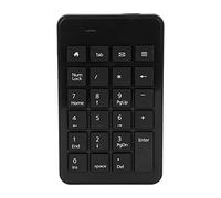 Teclado Numérico Teclado Numérico USB con 23 Teclas de Tamaño Completo Cómodo para Entrada de Datos y Contabilidad para Computadoras Portátiles y de Escritorio en Material ABS
