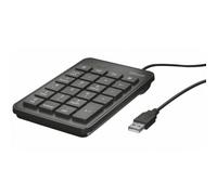 Trust 22221 teclado numérico Portátil/PC USB Negro