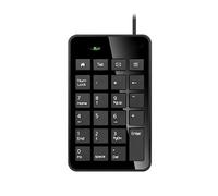 Teclado numérico universal de 23 teclas con cable USB, mini teclado numérico para portátil, ordenador de sobremesa o PC.