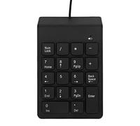 Teclado Numérico USB, Teclado Numérico Teclado Numérico de 18 Teclas Mini Teclado para Computadora Portátil PC Accesorios de Escritorio Contabilidad de Impuestos Financieros