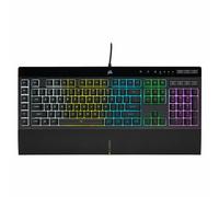 Corsair K55 RGB PRO Teclado Gaming Retroiluminado Negro Teclado Italiano