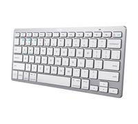 Teclado Ordenador Trust 24652 Basics Plata