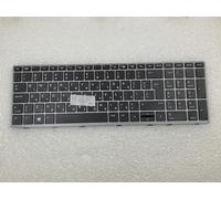 Teclado original original original para HP ZBook 15u G5 G6 L17970-BB1 Israel Hebreo