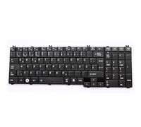 Teclado original Toshiba Satellite C660 Series DE, color negro mate
