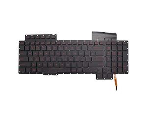 Teclado para Asus ROG G752 G752VL G752VT G752VY G752VS G752VM G752VS-XB72K G752VS-XB78K G752VS-RB71 G752VY-RH71 G701VI Retroiluminado