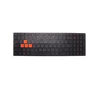 Teclado para ASUS ROG Strix GL702 GL702VT GL702VS GL702VM con retroiluminación sin Marco Rojo