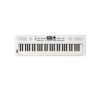 Teclado para creación musical Roland GO:KEYS 5 | Teclado de 61 notas | Generador ZEN-Core con más de 1.000 sonidos integrados | Altavoces estéreo integrados | Entrada de micro - Blanco
