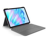 Funda teclado Logitech Combo Touch para iPad Air 11" (M2 y M3) iPad Air (5ª generación), Gris Oxford, diseño DE