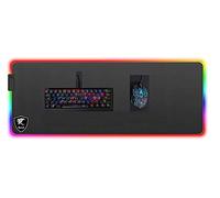 Teclado para juegos con disposición italiana Combo Mouse Teclado para juegos USB retroiluminado con retroiluminación RGB + 2400 DPI 6 botones Ratón de juego LED óptico + alfombrilla para ratón RGB XXL