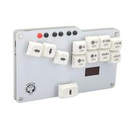 Teclado para Juegos de Lucha, Baja Latencia para Caja de Lucha con Modos de Limpieza SoCD para PC, Interruptores RGB Cherry MX