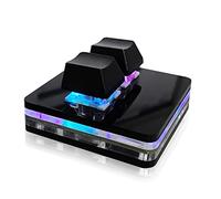 Teclado para juegos NONO OSU de 2 teclas, eje rojo, mini teclado mecánico RGB para macros y juegos de ritmo.