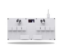 Teclado para juegos OSU CM51+ con perilla, copia, pega y recorta. Blanco.