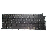 Teclado para Laptop para LG 15Z90N-N.APS8U1 15Z90N-N.AAS9U1 15Z90N-U.ARS5U1 15Z90N-R.AAS7U1 15Z90N-R.AAS8U1 15Z90N-R.AAS9U1 Español SP Negro SIN Marco y con Retroiluminación