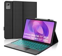 Teclado para Lenovo Idea Tab 11" 2025/Tab M11 con Retroiluminado y Touchpad | Teclado Bluetooth Retroiluminado Desmontable con Funda Delgada y Touchpad para Tablet Lenovo Tab K11 Gen 2 (TB336FU, TB336ZU)