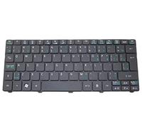 Teclado para Ordenador portátil Acer Aspire One 521 522 532H 533 D255E D257 D260 D260A D270 Happy Happy2 ZH9 ZE6 ZE7 PAV70 P0VE6 la-7072p NAV50 NAV80 Canadá CA Negro