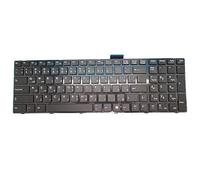 Teclado para ordenador portátil MSI CR60 CR70 CR61 0M 2M 3M CX61 0NC 0ND 0NE 0NF 0OD 0OL 2OC 2OD 2PC 2PF 2QC 2QF CX70 2PF 2QF GE60 GE70 2OE 2PL GP60 GP70 2PE 2QE AR árabe con negro Marco.